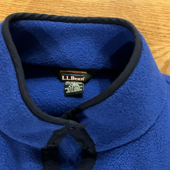 L. L.Bean Polartec Fleece Pullover Size L Vintage - Picture 6 of 6